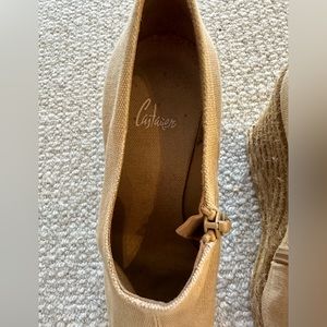 Castaner tan canvas espadrilles size EU 36 (US 5.5)